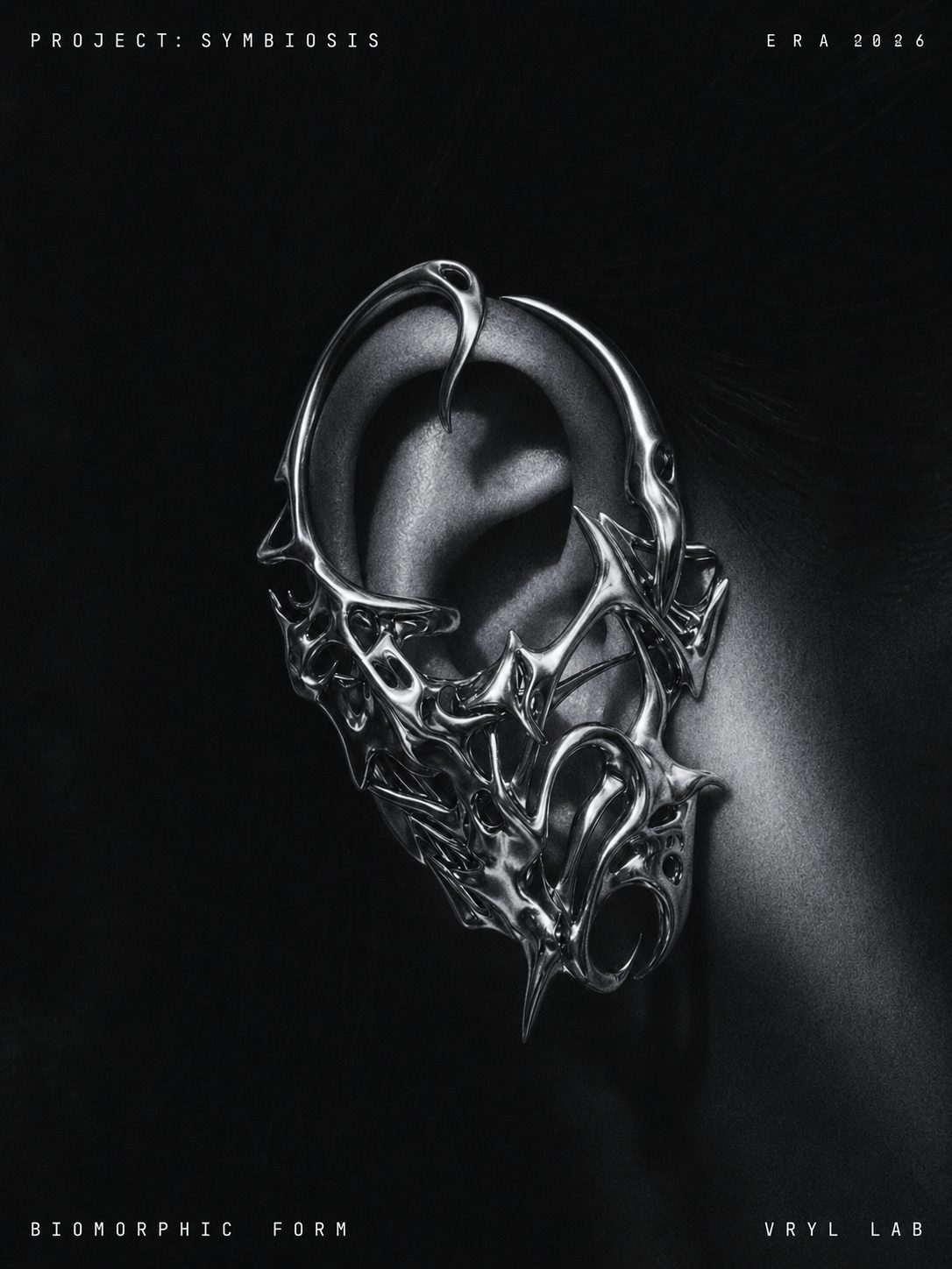 Biomechanical ear object campaign visual