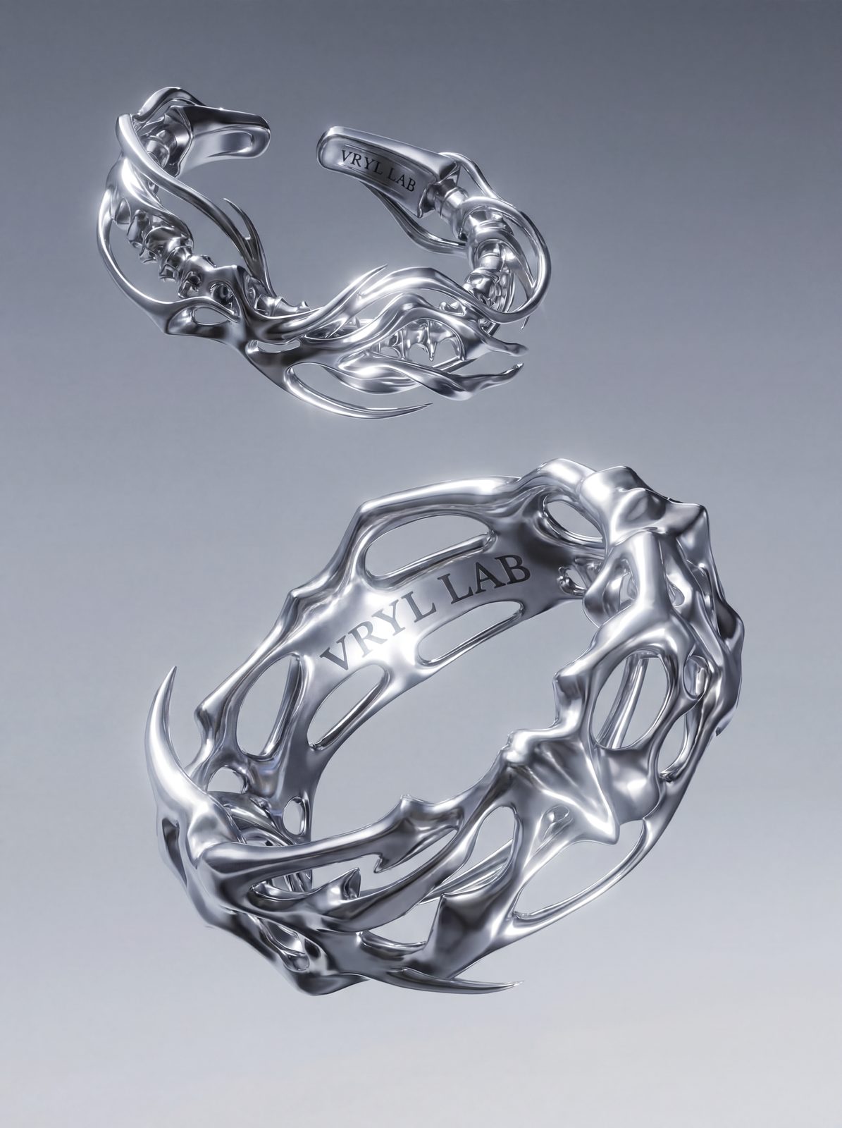Silver cuff campaign visual